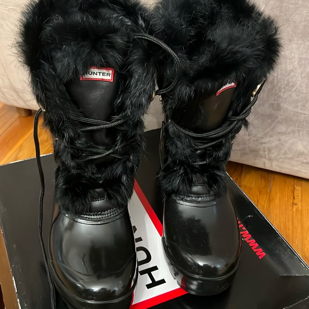 Hunter snow boots